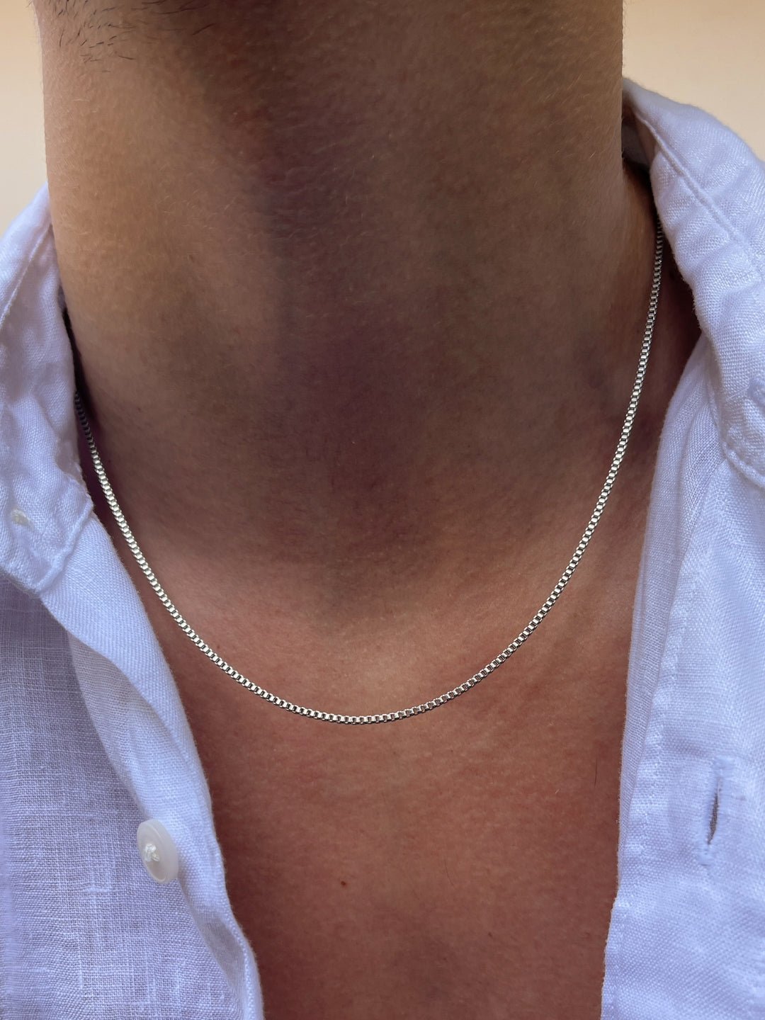 BOX CHAIN | Zilver