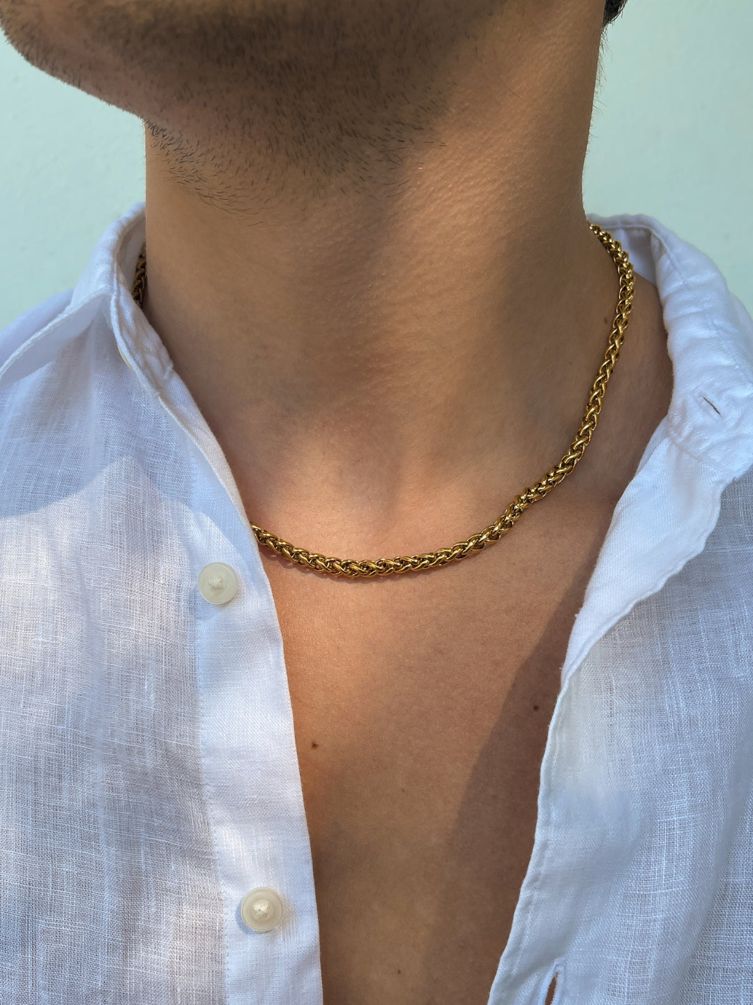 WHEAT CHAIN | 18K Goud