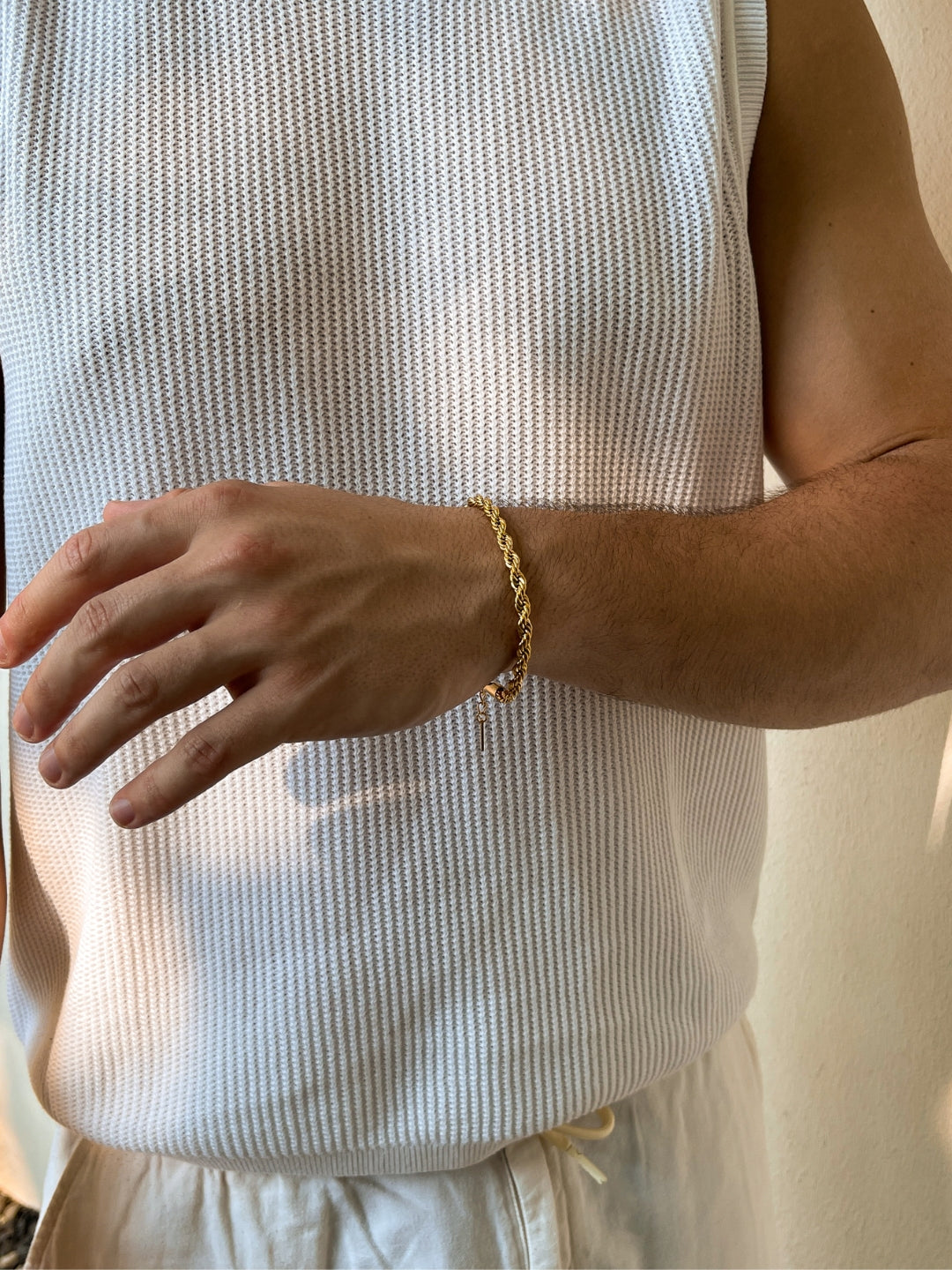 ROPE BRACELET 5MM | 18K Goud