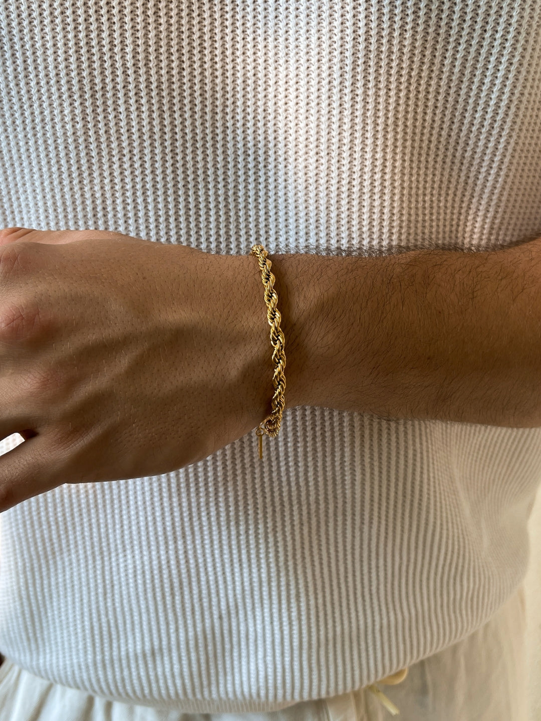 ROPE BRACELET 5MM | 18K Goud