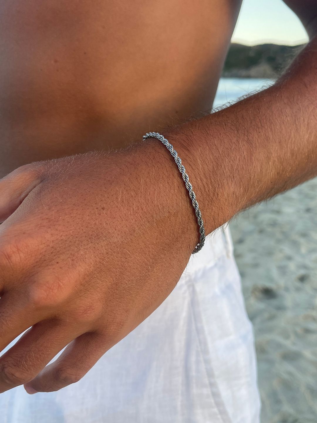 ROPE BRACELET 3MM | Zilver