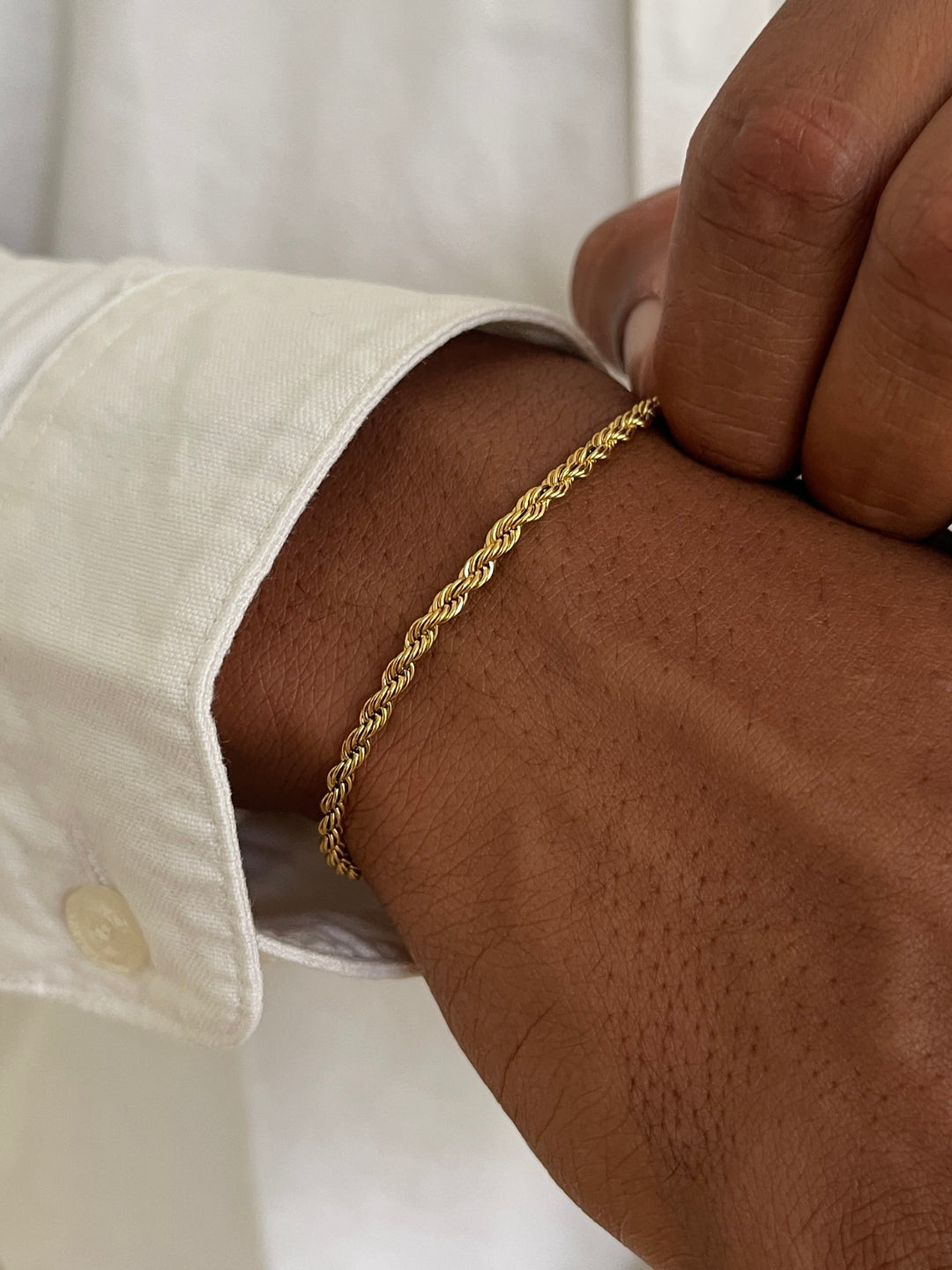 ROPE BRACELET 3MM | 18K Goud