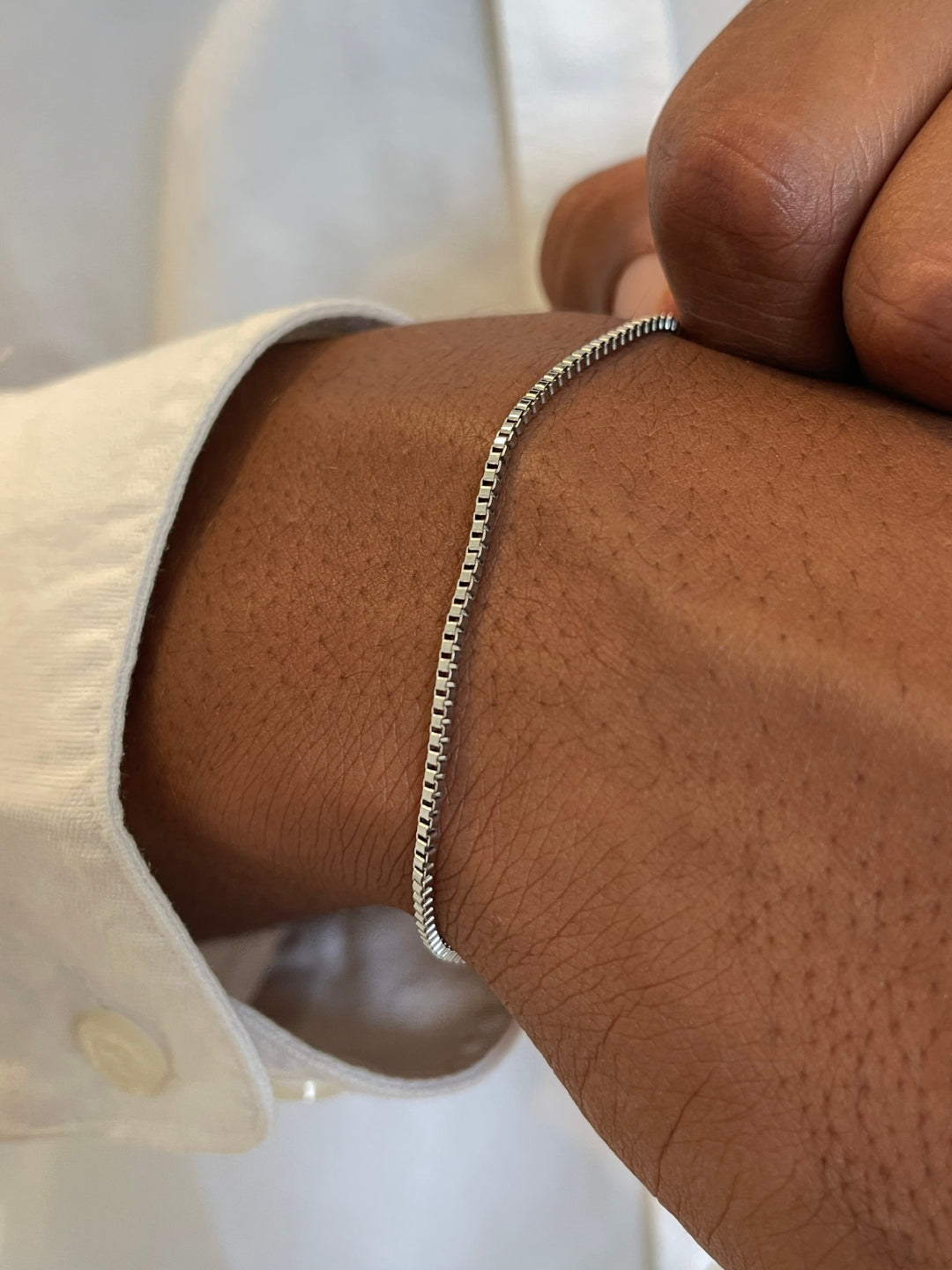 BOX BRACELET | Zilver