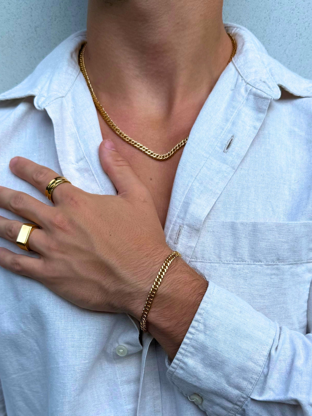 CUBAN BRACELET 5MM | 18K Gold