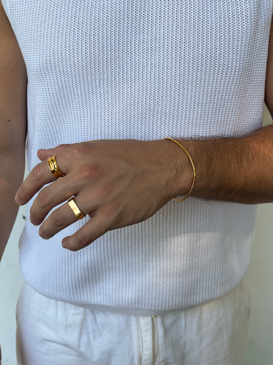 SQUARE BRACELET | 18K Goud