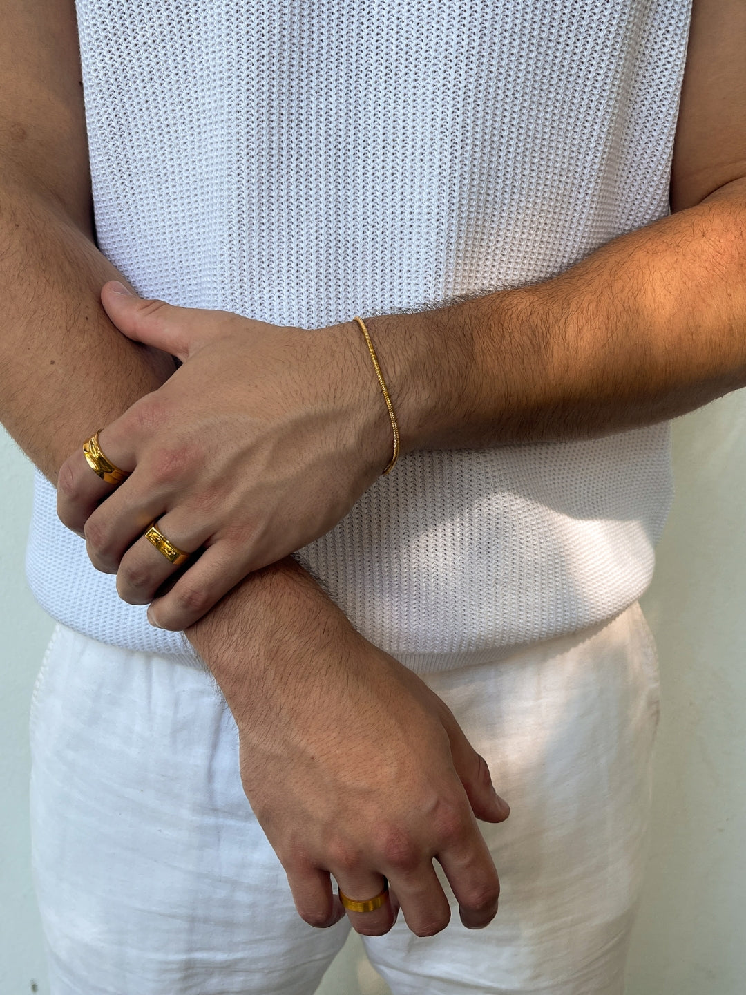 SQUARE BRACELET | 18K Goud