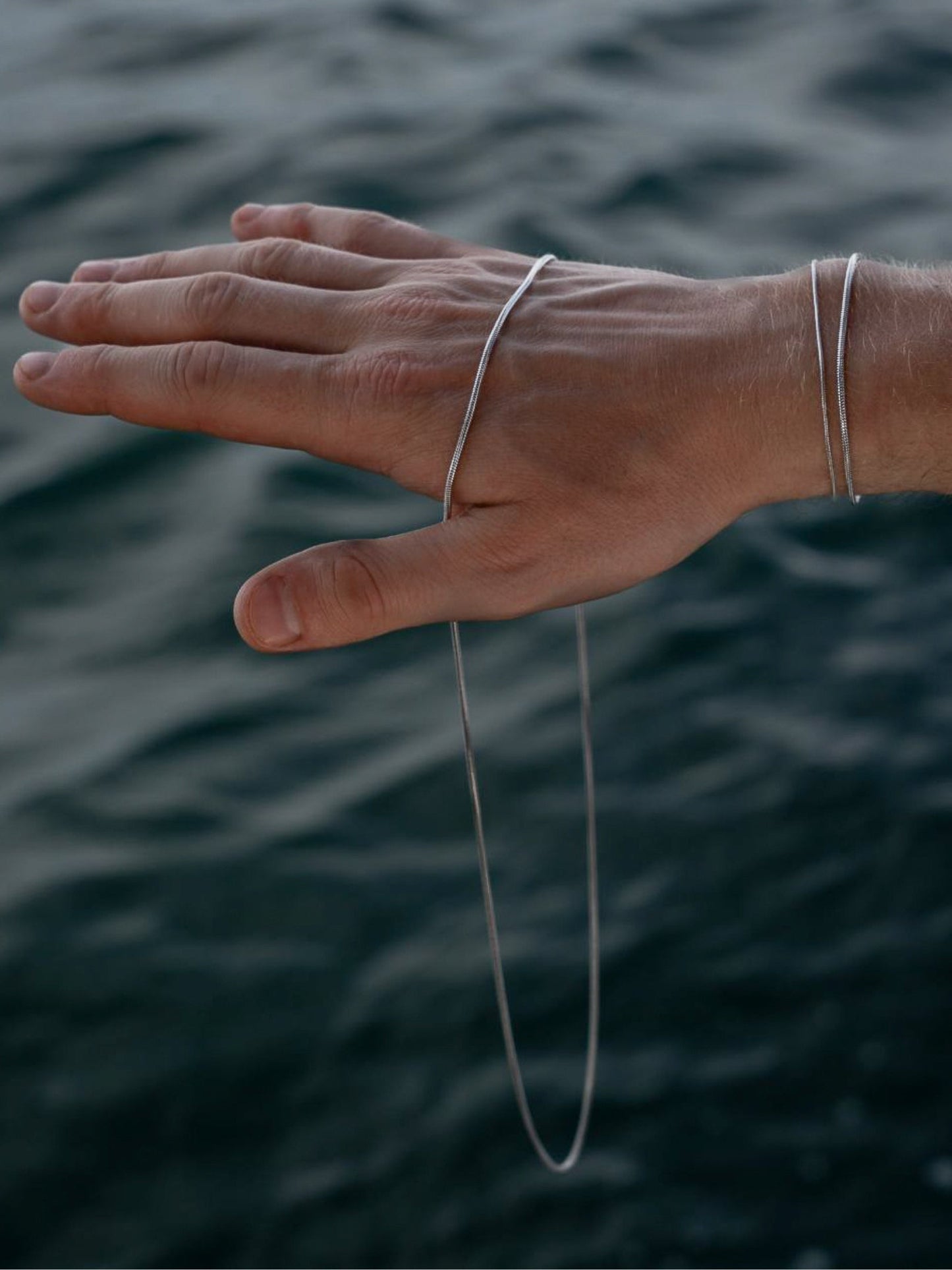 SQUARE CHAIN | Zilver