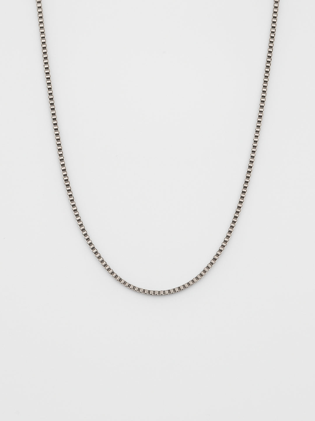BOX CHAIN | Zilver