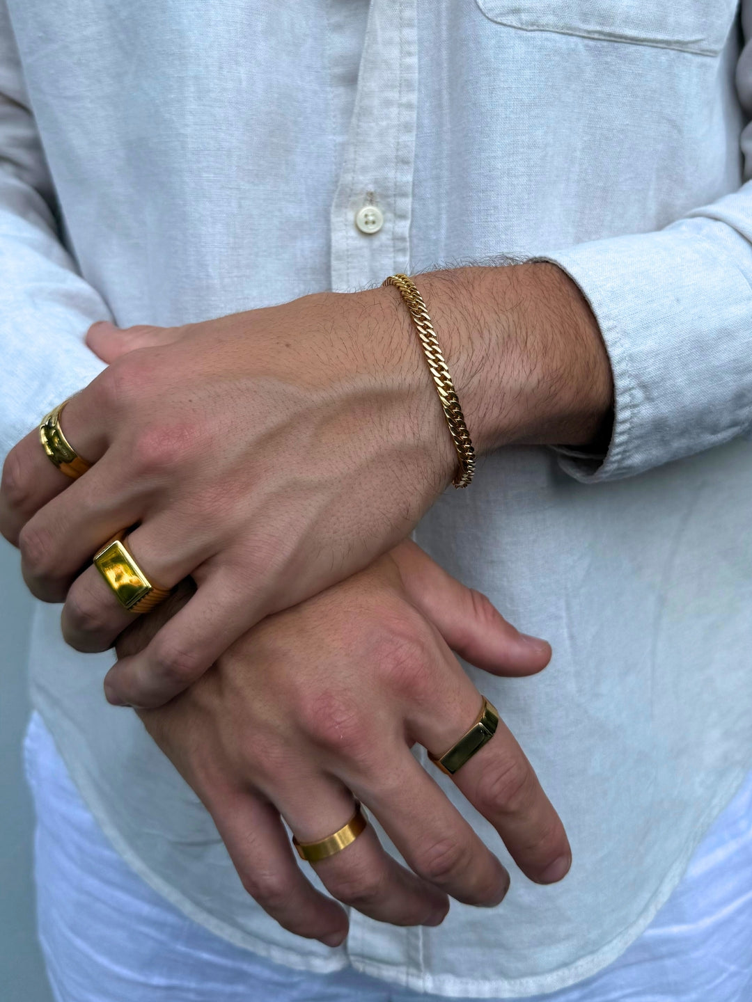 CUBAN BRACELET 5MM | 18K Gold