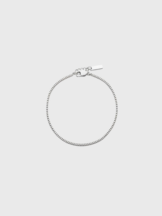 BOX BRACELET | Zilver