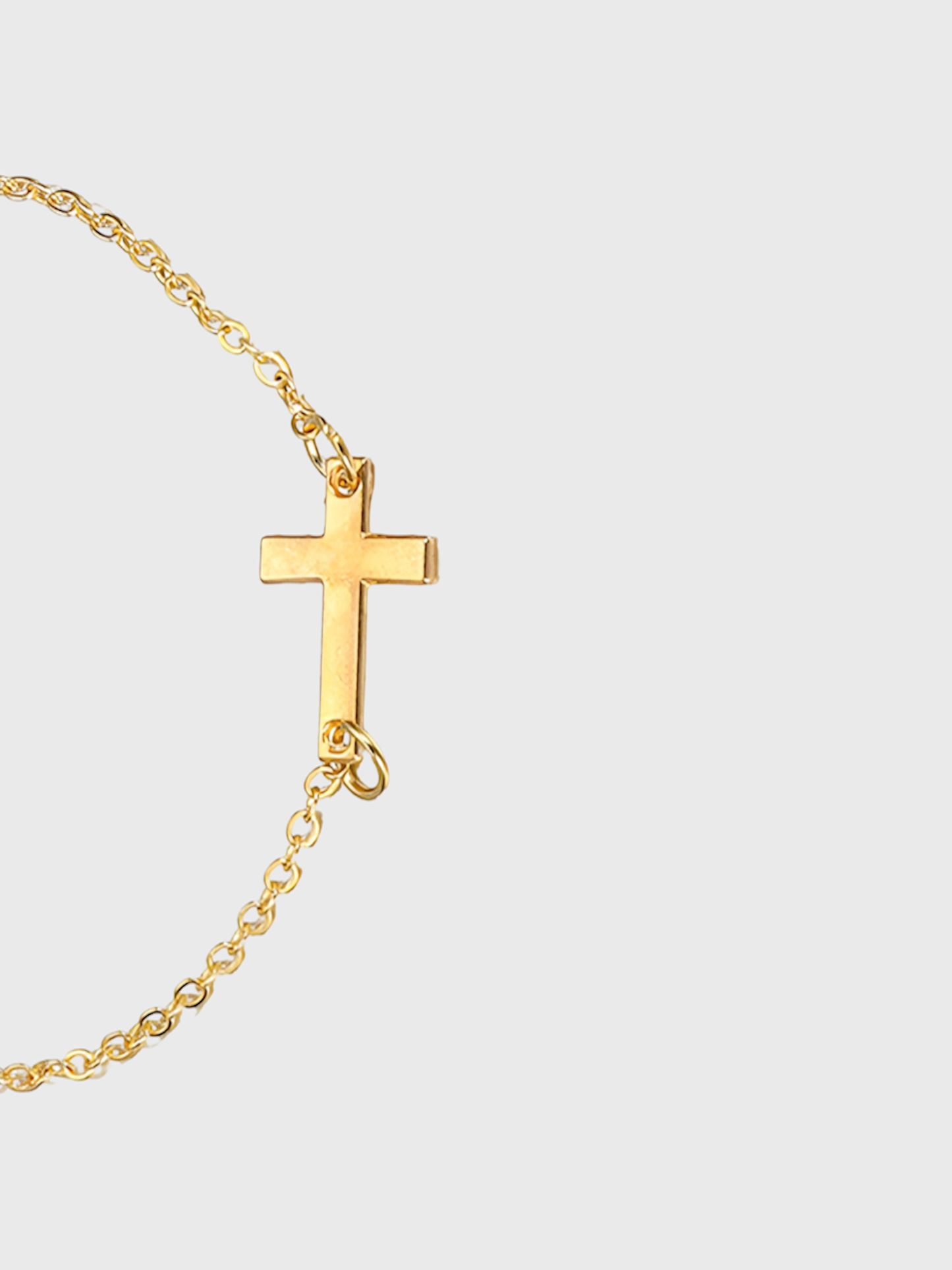 CROSS BRACELET | 18K Goud