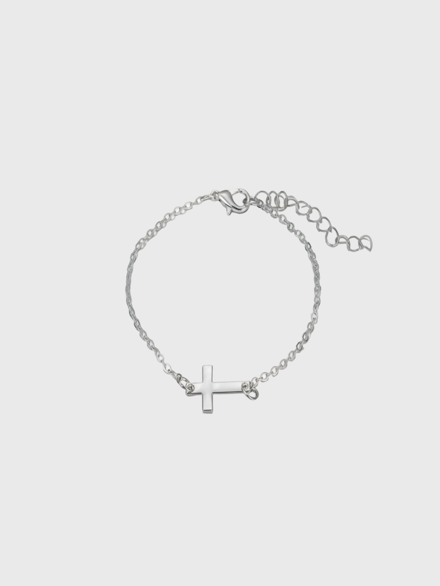 CROSS BRACELET | Zilver