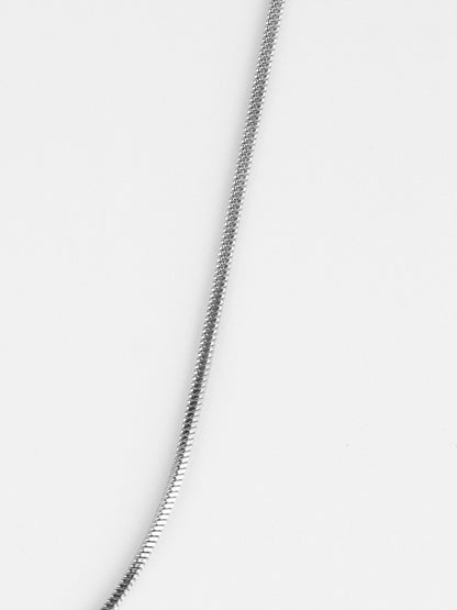 SQUARE CHAIN | Zilver