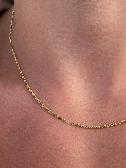 CUBAN CHAIN 1.8MM | 18K Goud