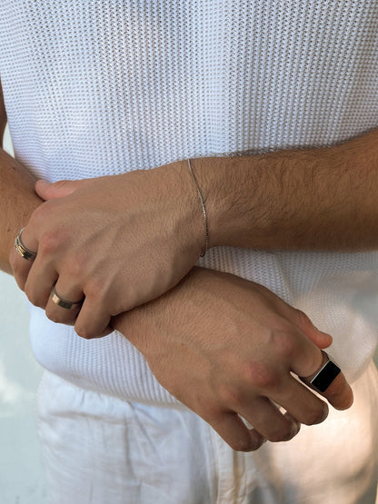 WIRE BRACELET | Zilver