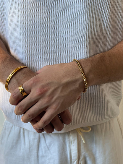 WHEAT BRACELET | 18K Goud