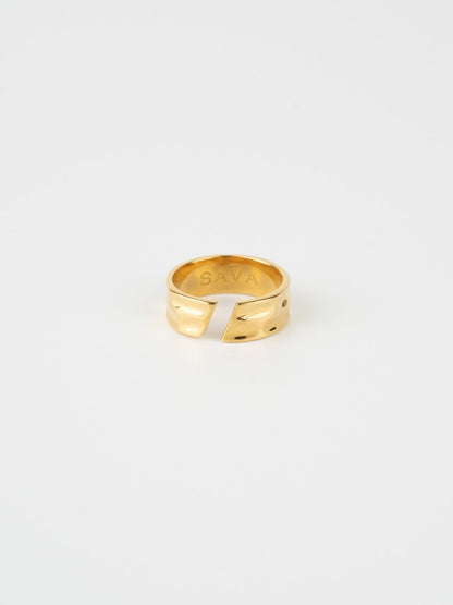 UNISIZE UTRECHT RING | 18K Goud