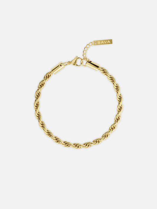 ROPE BRACELET 5MM | 18K Goud