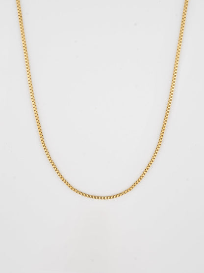 BOX CHAIN | 18K Goud