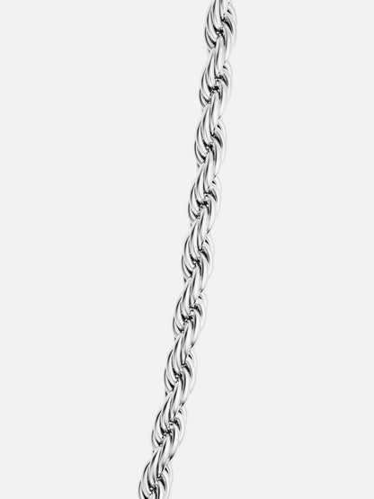 ROPE CHAIN 5MM | Zilver