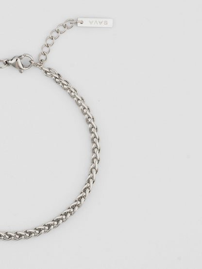 WHEAT BRACELET | Zilver