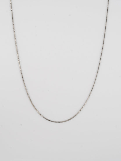 WIRE CHAIN | Zilver