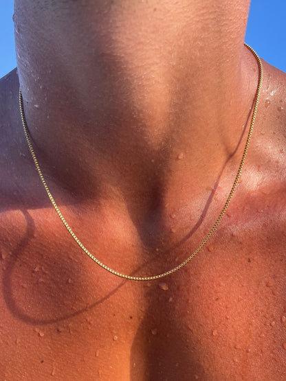 BOX CHAIN | 18K Goud