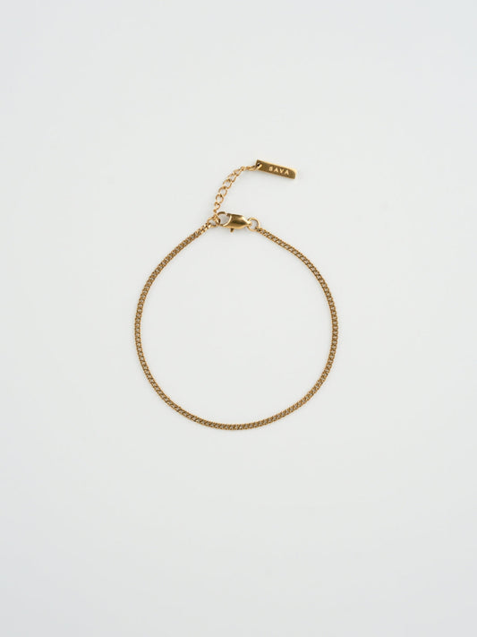CUBAN BRACELET 1.8MM | 18K Goud