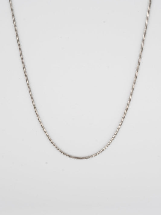 SQUARE CHAIN | Zilver