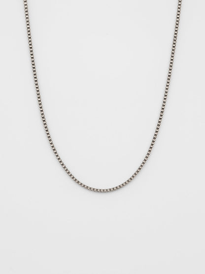 BOX CHAIN | Zilver