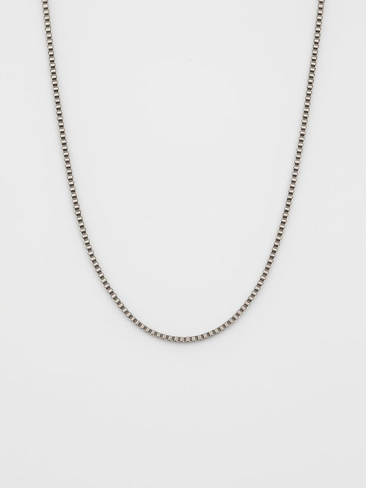BOX CHAIN | Zilver