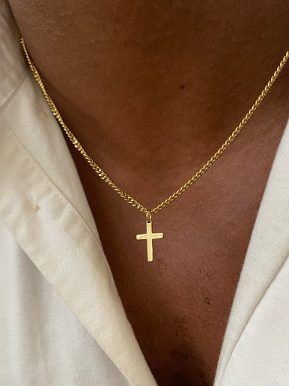 CROSS CHAIN | 18K Goud